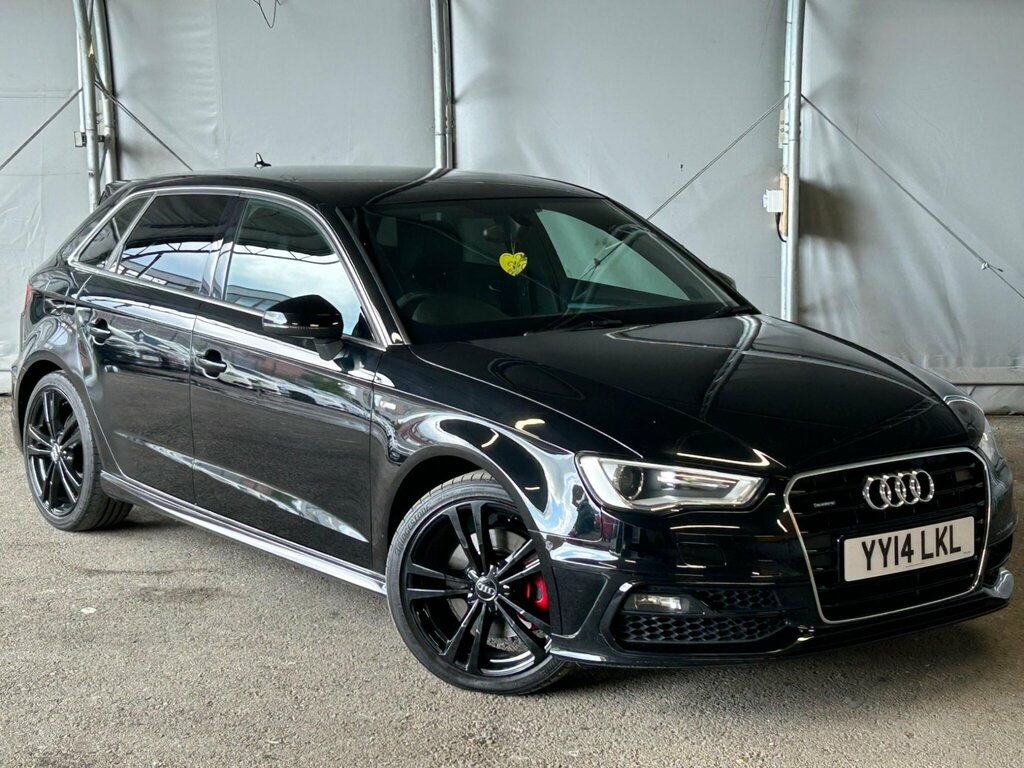 Audi A3 2.0 Tdi S Line Sportback S Tronic Quattro Euro 6 Black