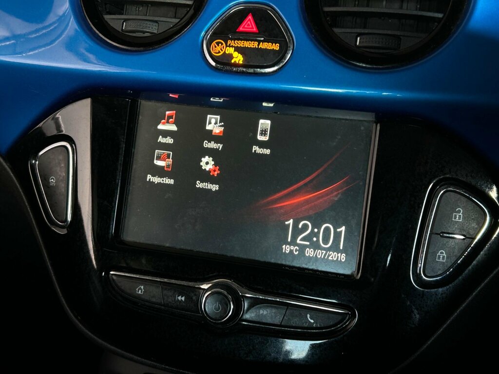 Vauxhall Adam Vauxhall Adam 1.2I Ecoflex Energised Hatchback ... Black #33