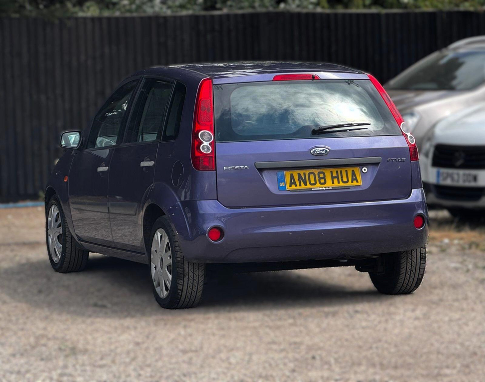 Ford Fiesta Hatchback Blue #14