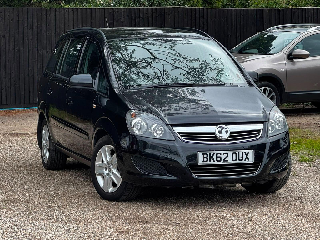 Vauxhall Zafira 1.6 16V Exclusiv Euro 5 Black