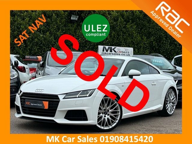 Audi TT 2015 2.0 Tdi Ultra S Line Coupe White