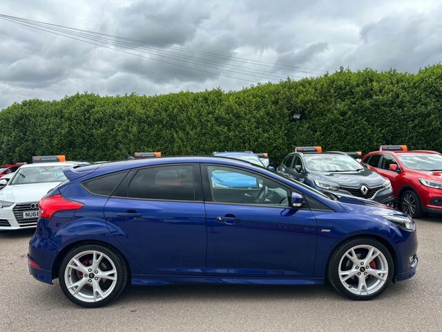Ford Focus 2018 1.0T Ecoboost St-line X Hatchback BP18DPK Blue #2