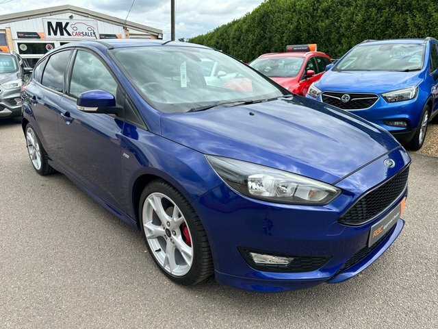 Ford Focus 2018 1.0T Ecoboost St-line X Hatchback BP18DPK Blue #3