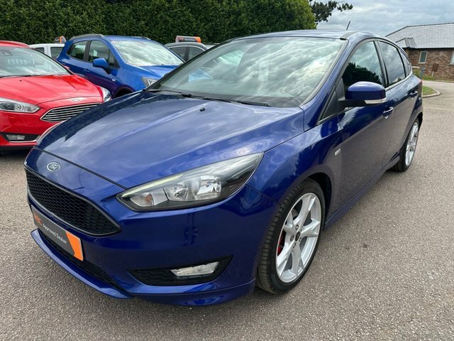 Ford Focus 2018 1.0T Ecoboost St-line X Hatchback BP18DPK Blue #5
