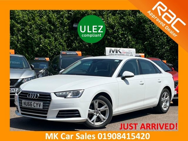 Audi A4 2016 1.4 Tfsi Sport Saloon Euro White