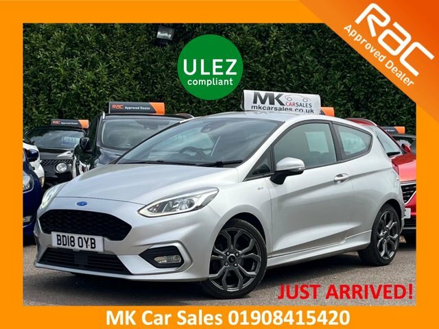 Ford Fiesta 2018 1.0T Ecoboost St-line Hatchback Ma BD18OYB Silver