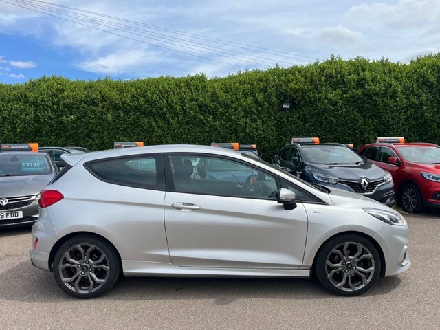 Ford Fiesta 2018 1.0T Ecoboost St-line Hatchback Ma BD18OYB Silver #2