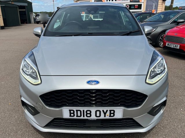 Ford Fiesta 2018 1.0T Ecoboost St-line Hatchback Ma BD18OYB Silver #4