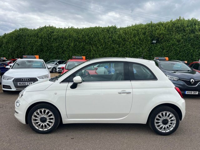 Fiat 500 2017 1.2 Lounge Hatchback Euro 6 White #6
