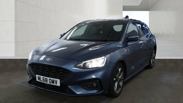 Ford Focus 2018 1.0T Ecoboost St-line Hatchback Ma Blue #4