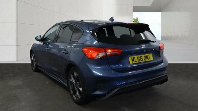 Ford Focus 2018 1.0T Ecoboost St-line Hatchback Ma Blue #6