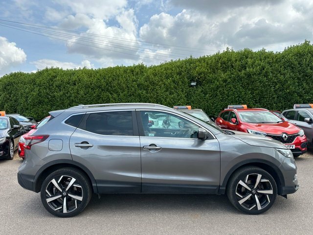 Nissan Qashqai 2018 1.2 Dig-t Tekna Suv Euro 6 Grey #2