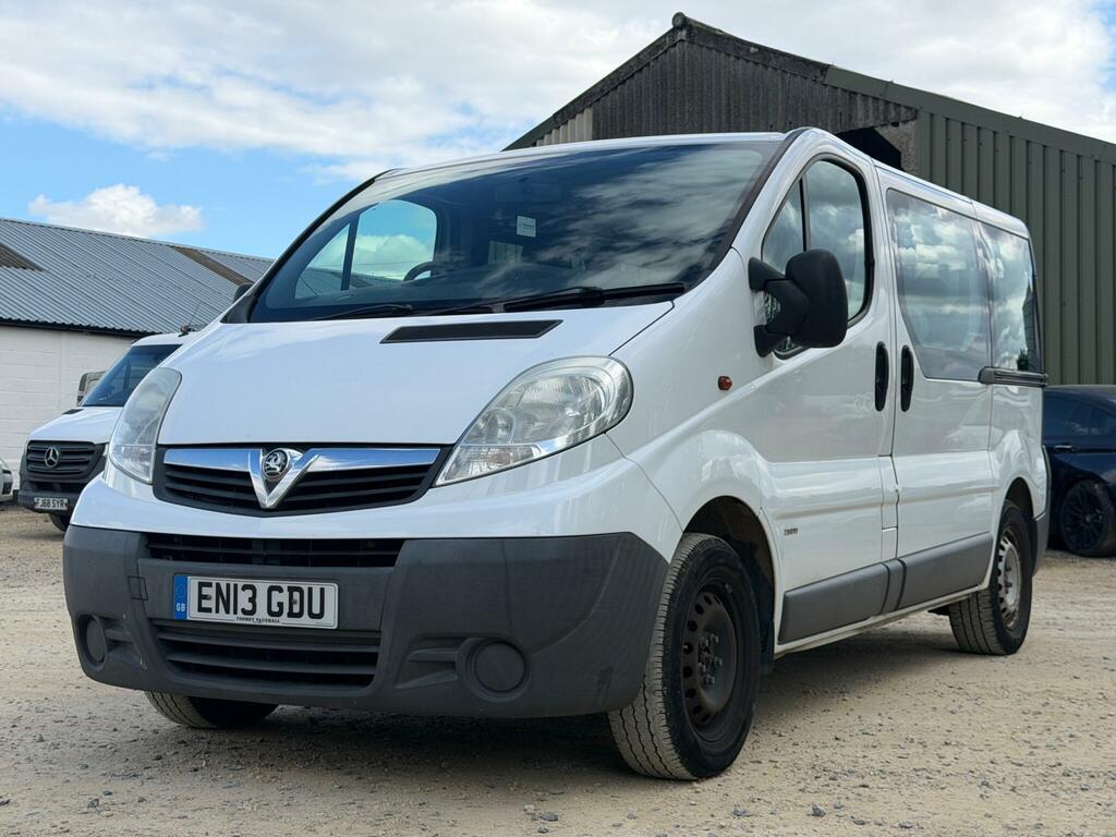 Vauxhall Vivaro Sportive 2.0 Cdti 115 Sat Nav Air Con Lwb No Vat Black #47