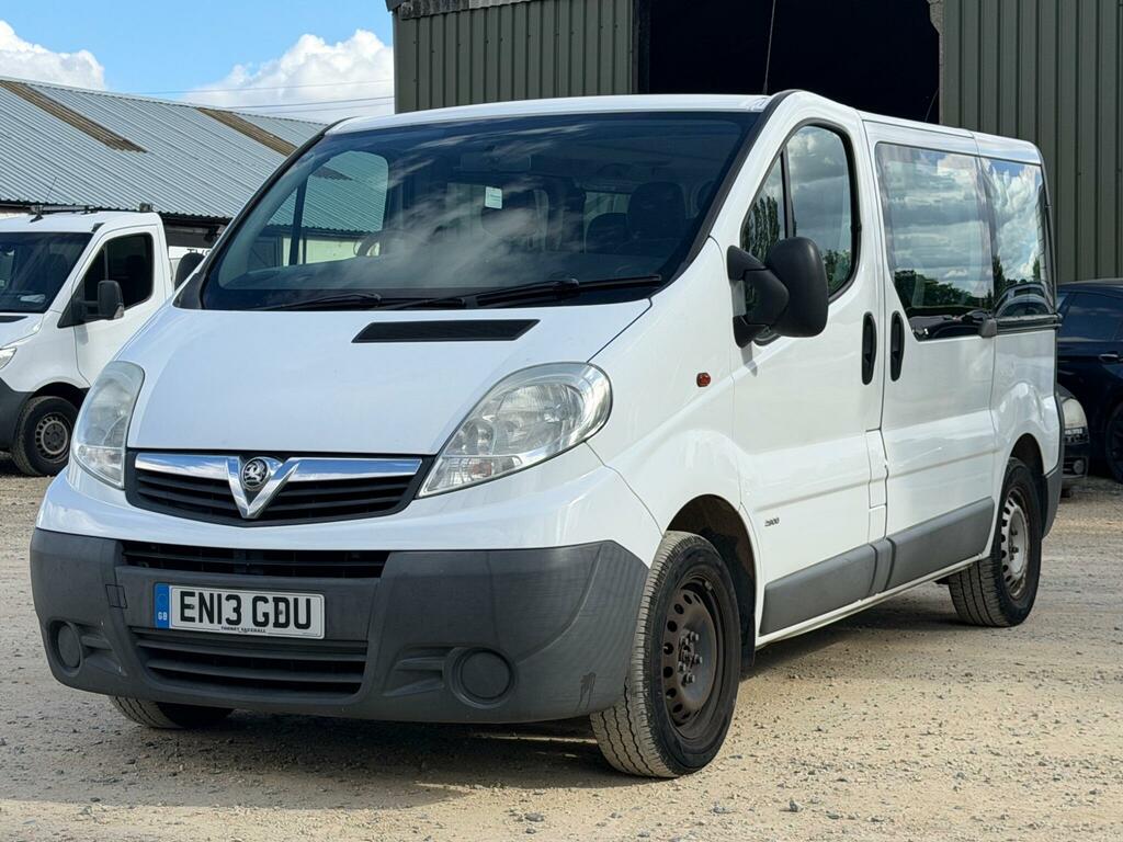 Vauxhall Vivaro 2.0 2900 Cdti Ecoflex 16V Combi Fwd L1 H1 White #4