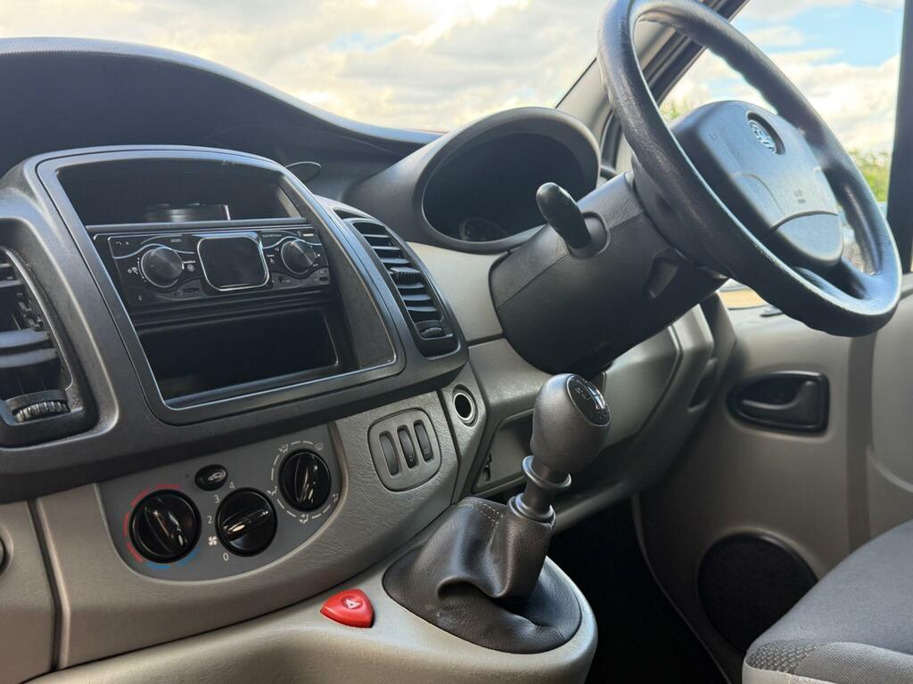 Vauxhall Vivaro Sportive 2.0 Cdti 115 Sat Nav Air Con Lwb No Vat Black #44