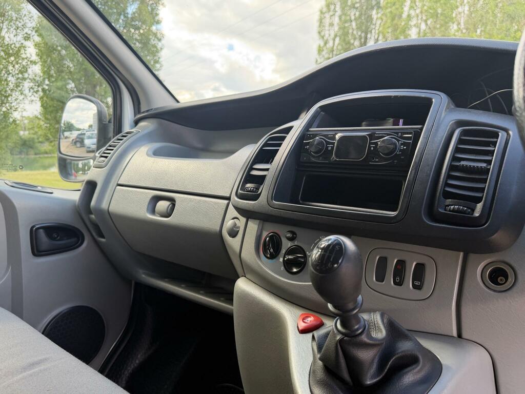 Vauxhall Vivaro Sportive 2.0 Cdti 115 Sat Nav Air Con Lwb No Vat Black #16