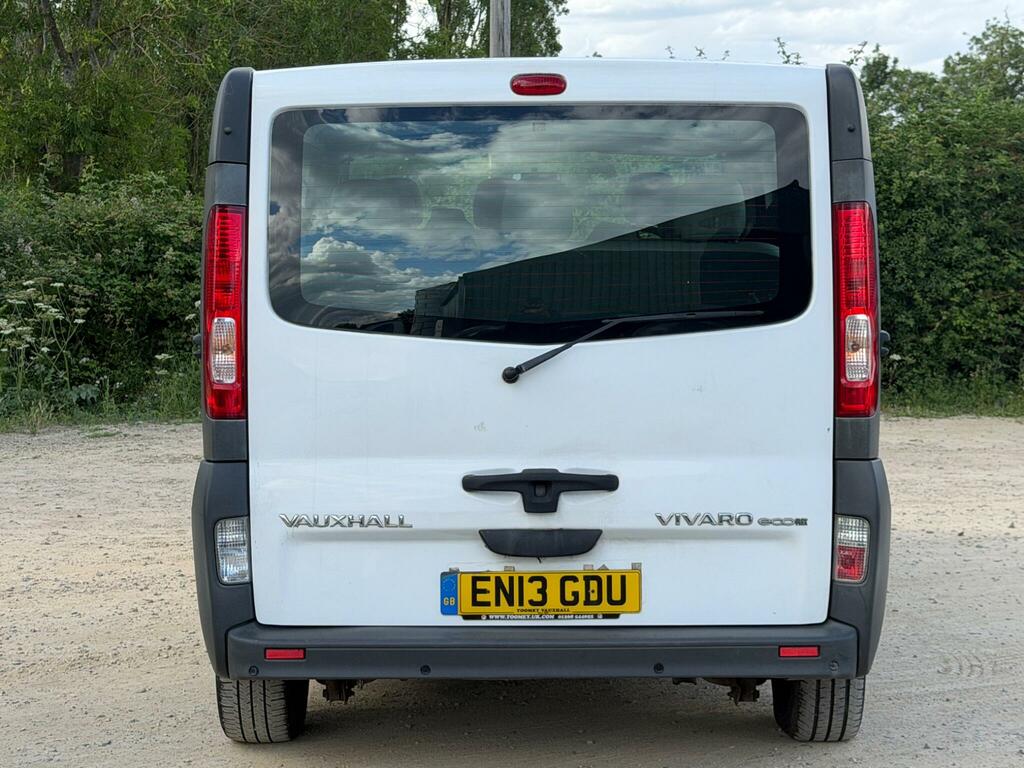 Vauxhall Vivaro Sportive 2.0 Cdti 115 Sat Nav Air Con Lwb No Vat Black #7