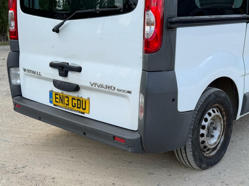 Vauxhall Vivaro Sportive 2.0 Cdti 115 Sat Nav Air Con Lwb No Vat Black #29