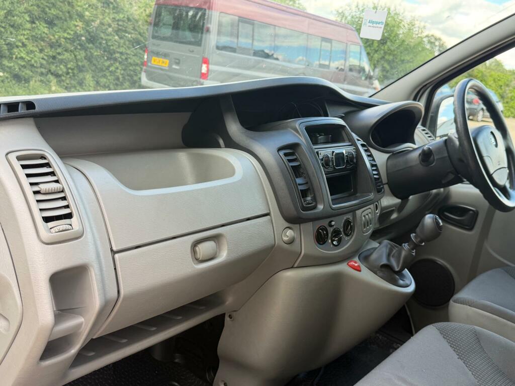 Vauxhall Vivaro Sportive 2.0 Cdti 115 Sat Nav Air Con Lwb No Vat Black #42