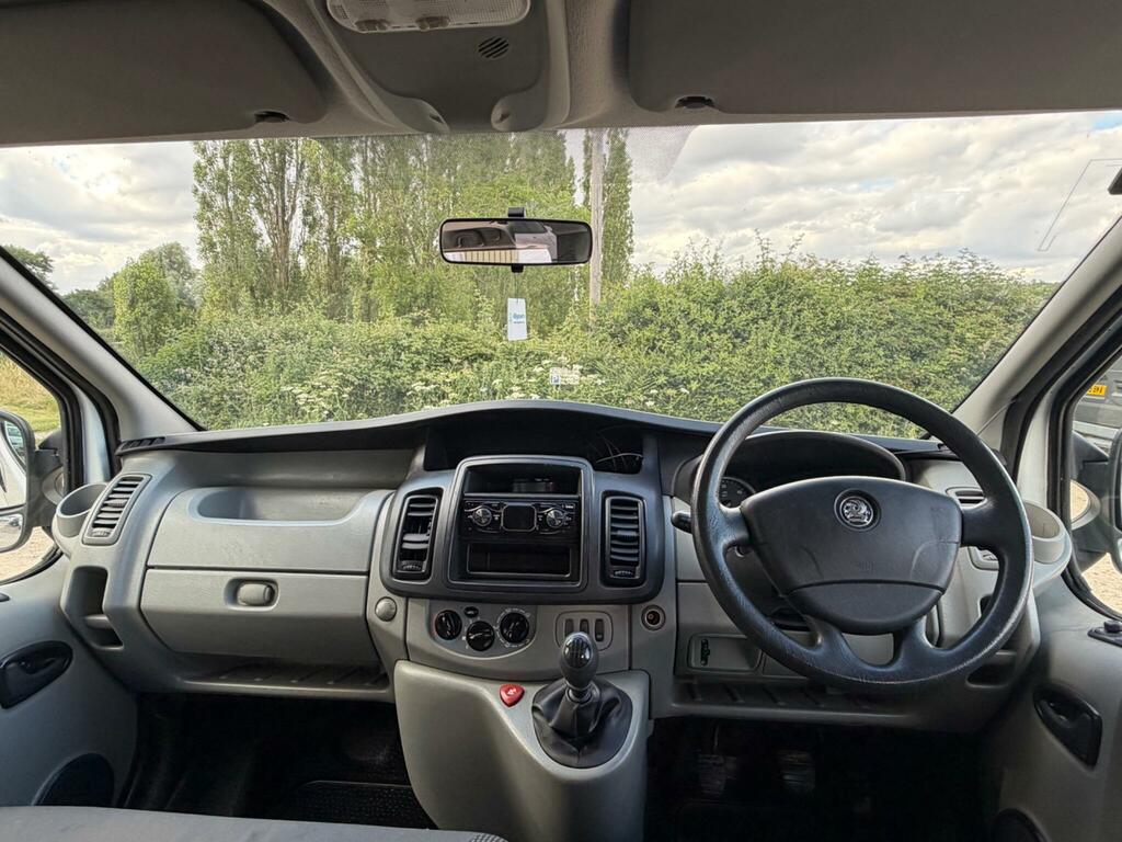 Vauxhall Vivaro Sportive 2.0 Cdti 115 Sat Nav Air Con Lwb No Vat Black #23
