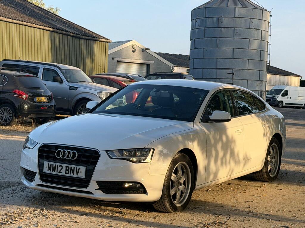 Audi A5 2.0 Tdi Sportback Euro 5 Ss White #3