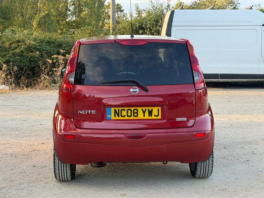 Nissan Note Tekna Red #6