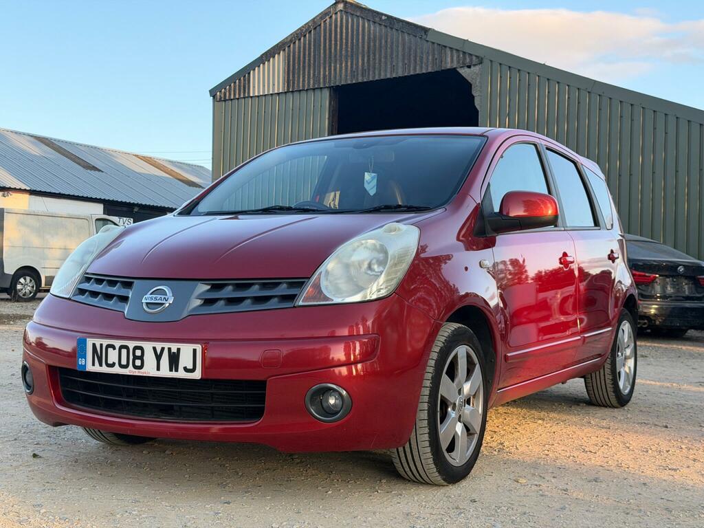 Nissan Note Hatchback 1.6 16V Tekna Euro 4 200808 Blue #42