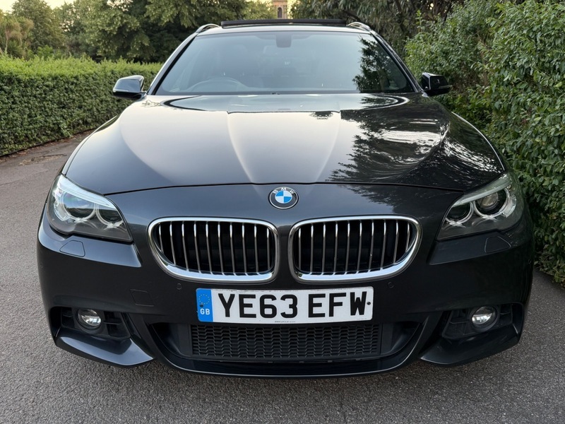 BMW 5 Series 520D M Sport Touring Grey #6