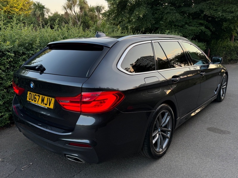 BMW 5 Series 520D M Sport Touring Grey #4