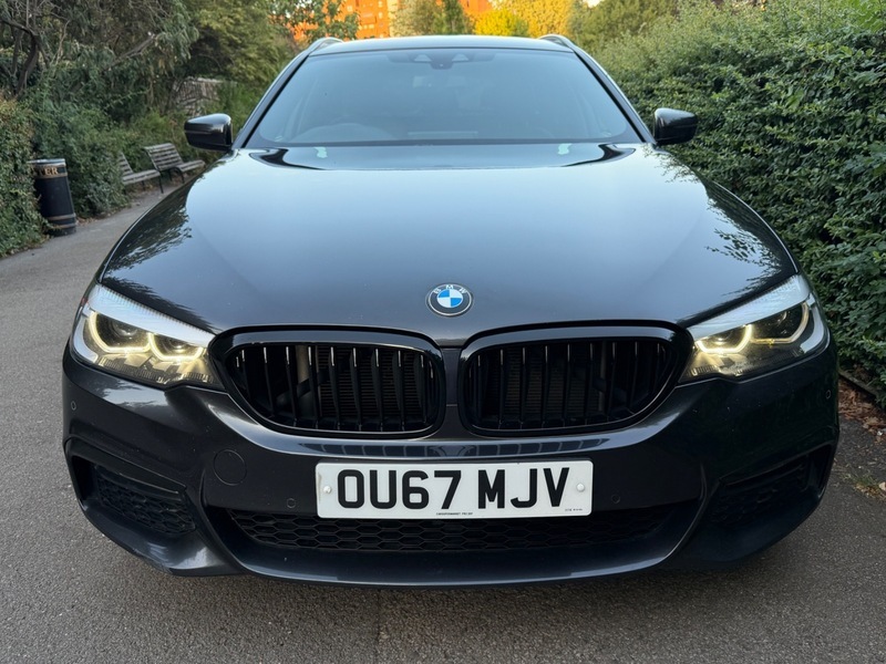 BMW 5 Series 520D M Sport Touring Grey #6