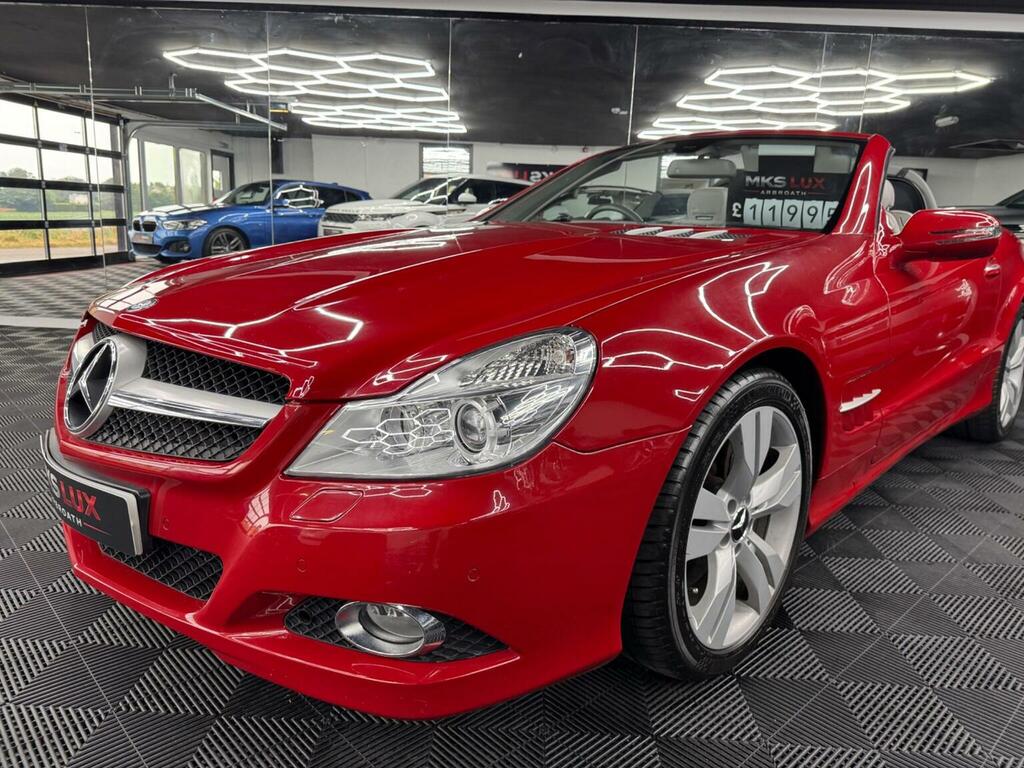 Mercedes-Benz SL Class 3.5 Sl350 7G-tronic Red #3
