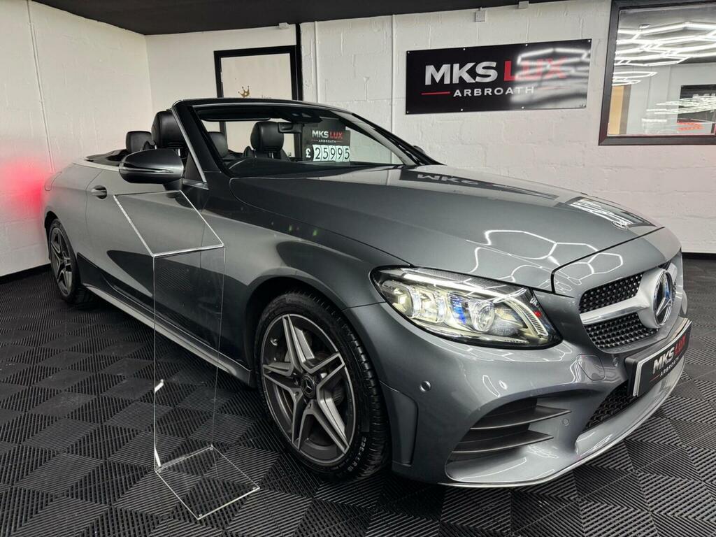 Mercedes-Benz C Class 1.5 C200 Mhev Amg Line Edition Premium Cabriolet Grey #5