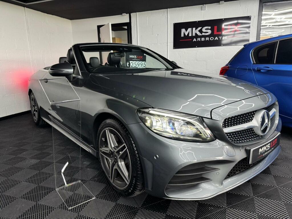 Mercedes-Benz C Class 1.5 C200 Mhev Amg Line Edition Premium Cabriolet Grey #2