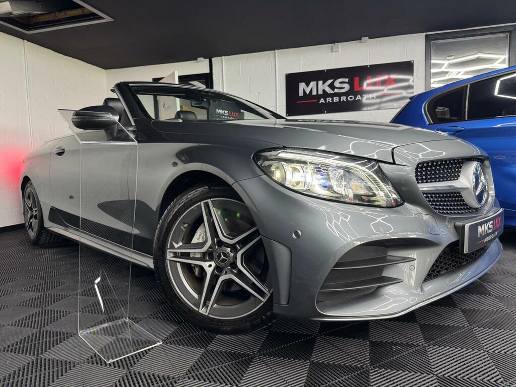Mercedes-Benz C Class 1.5 C200 Mhev Amg Line Edition Premium Cabriolet Grey