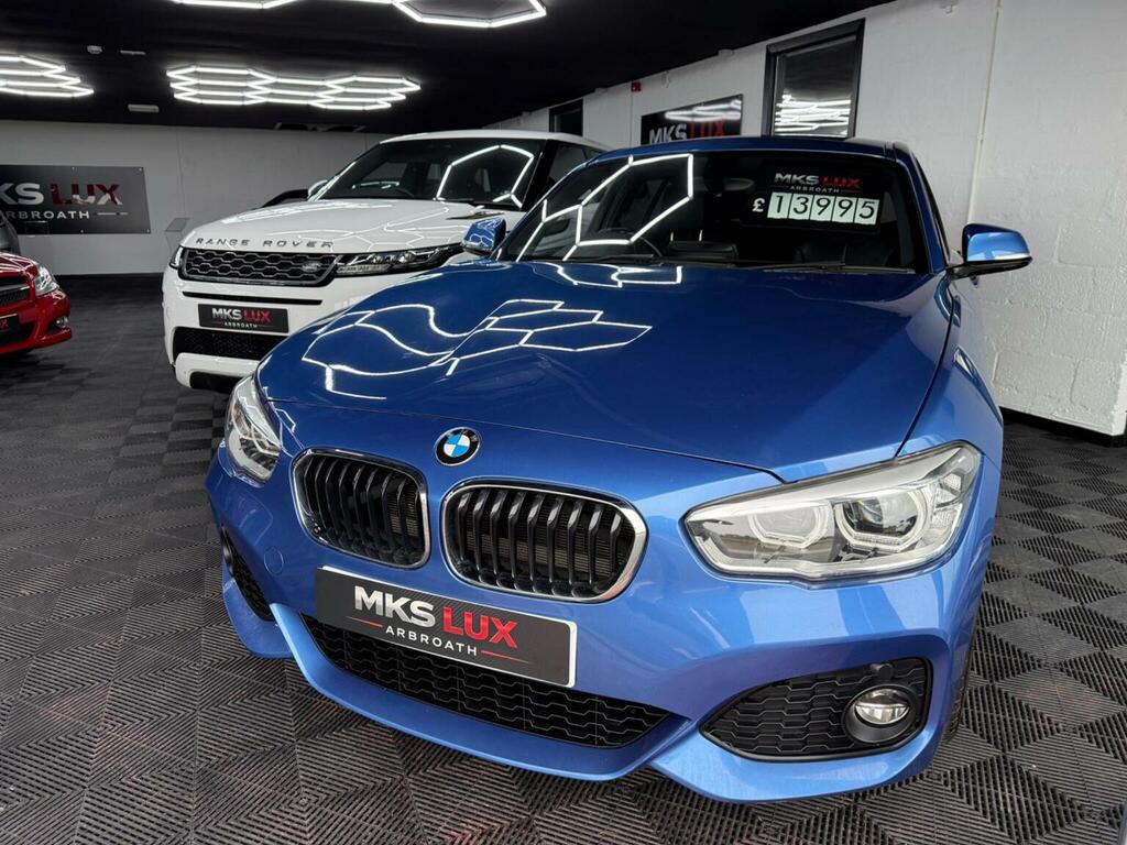 BMW 1 Series 2.0 120I M Sport Euro 6 Ss LP68SDZ Blue #4