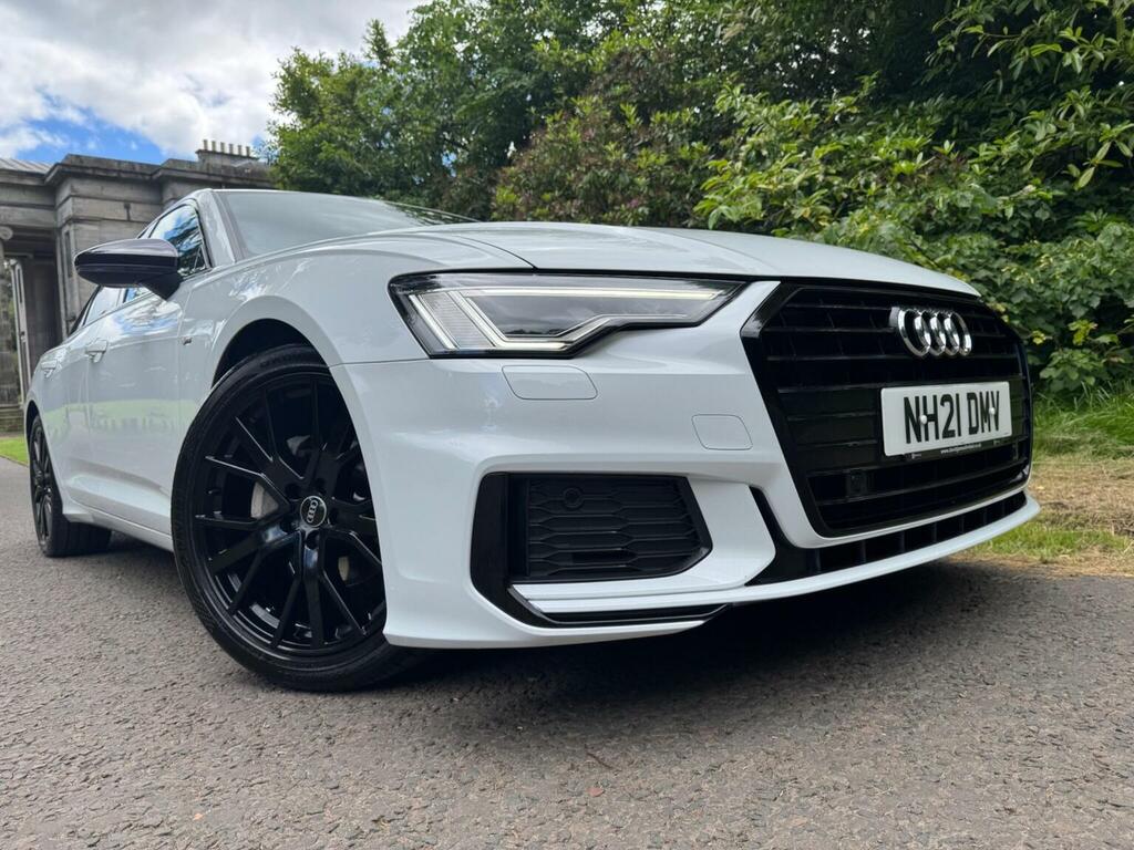 Audi A6 Saloon 2.0 Tdi 40 Black Edition S Tronic Euro 6 Ss White