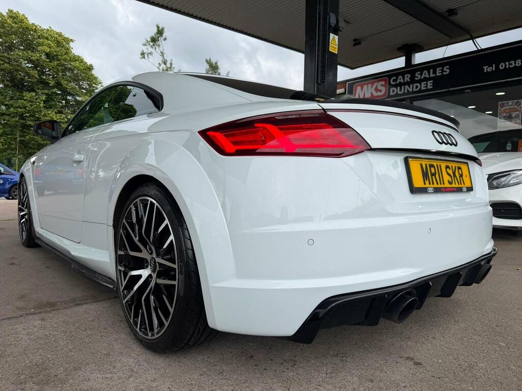 Audi TT 2.0 Tfsi S Line S Tronic Quattro Euro 6 Ss White #5