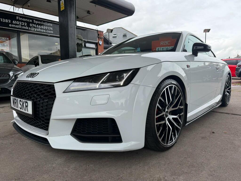 Audi TT 2.0 Tfsi S Line S Tronic Quattro Euro 6 Ss White #3