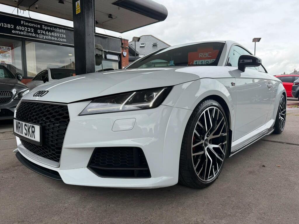 Audi TT 2.0 Tfsi S Line S Tronic Quattro Euro 6 Ss White #2