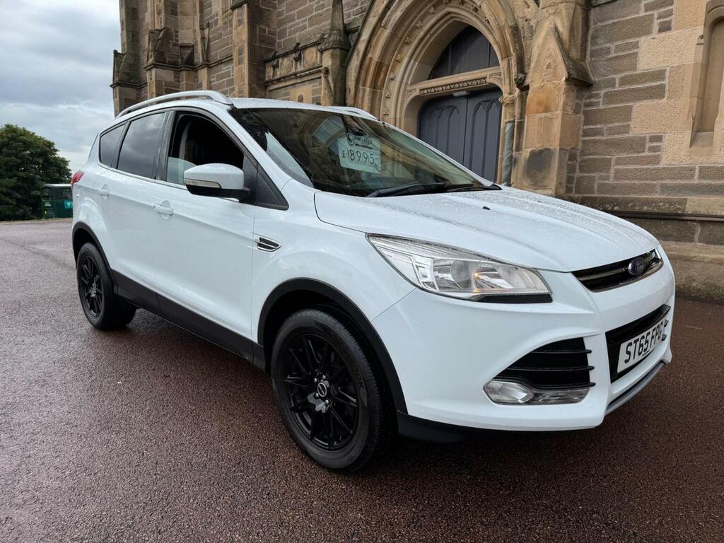 Ford Kuga 2.0 Tdci Titanium 2Wd Euro 6 Ss White #2