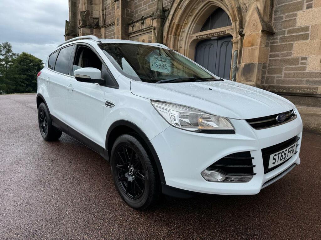 Ford Kuga 2.0 Tdci Titanium 2Wd Euro 6 Ss White #3