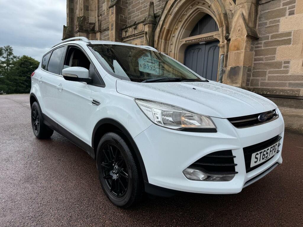 Ford Kuga 2.0 Tdci Titanium 2Wd Euro 6 Ss White #4