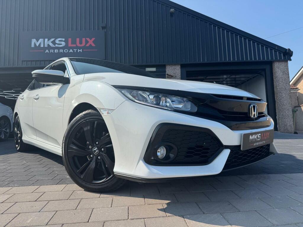 Honda Civic 1.0 Vtec Turbo Sr Cvt Euro 6 Ss White