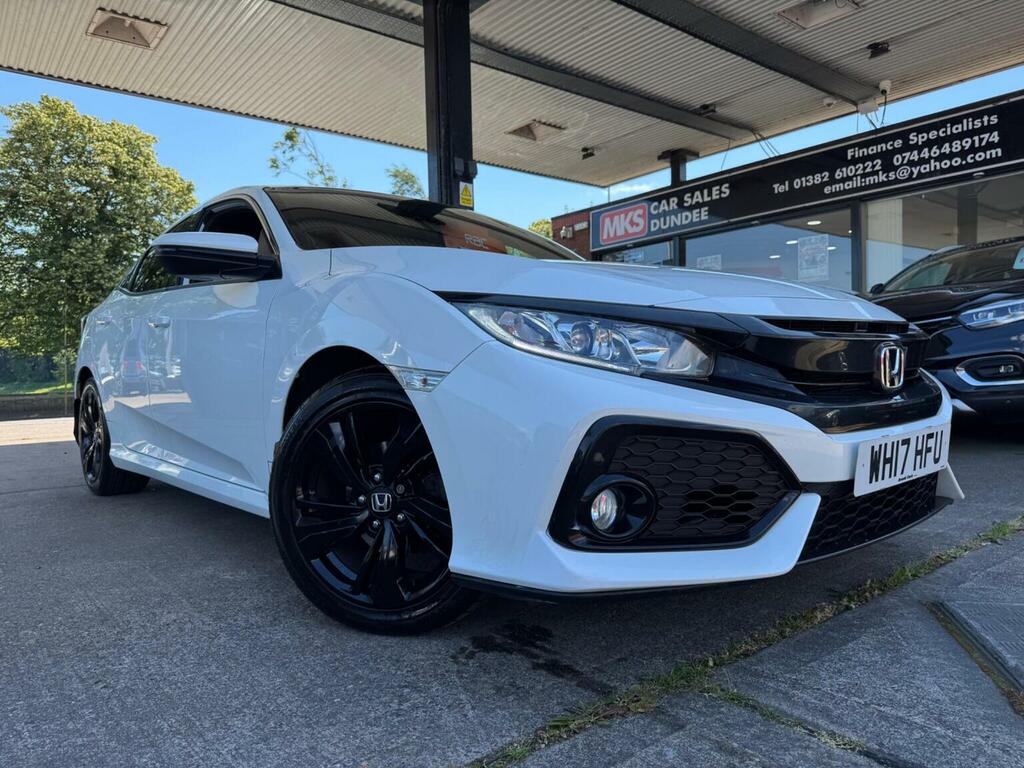 Honda Civic 1.0 Vtec Turbo Sr Cvt Euro 6 Ss White