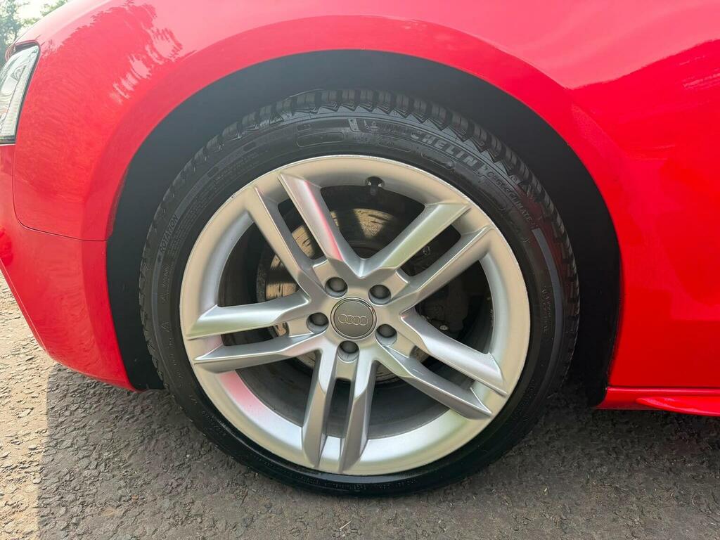 Audi A5 2.0 Tdi S Line Sportback Euro 6 Ss Red #5