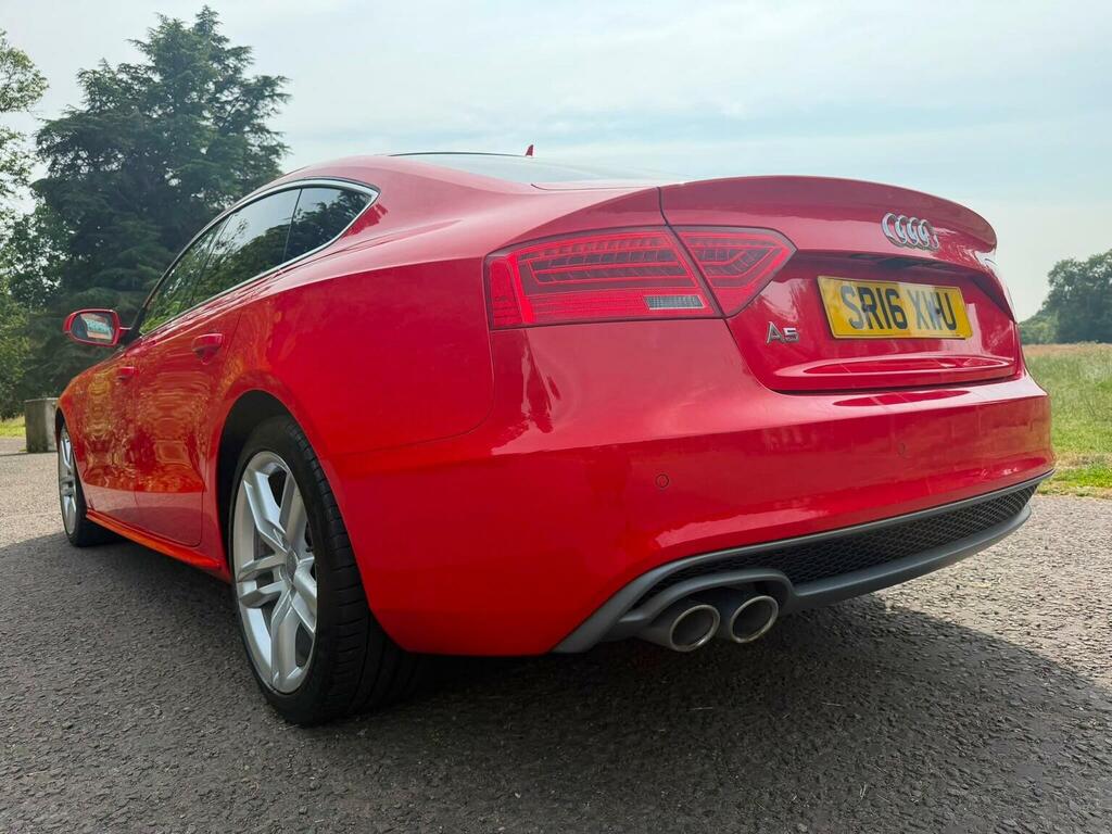 Audi A5 2.0 Tdi S Line Sportback Euro 6 Ss Red #4