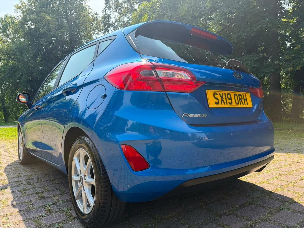 Ford Fiesta 1.0T Ecoboost Zetec Euro 6 Ss SX19ORH Blue #4