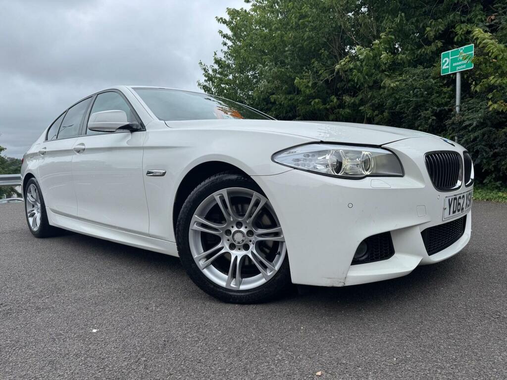 BMW 5 Series 2.0 520D M Sport Euro 5 Ss White