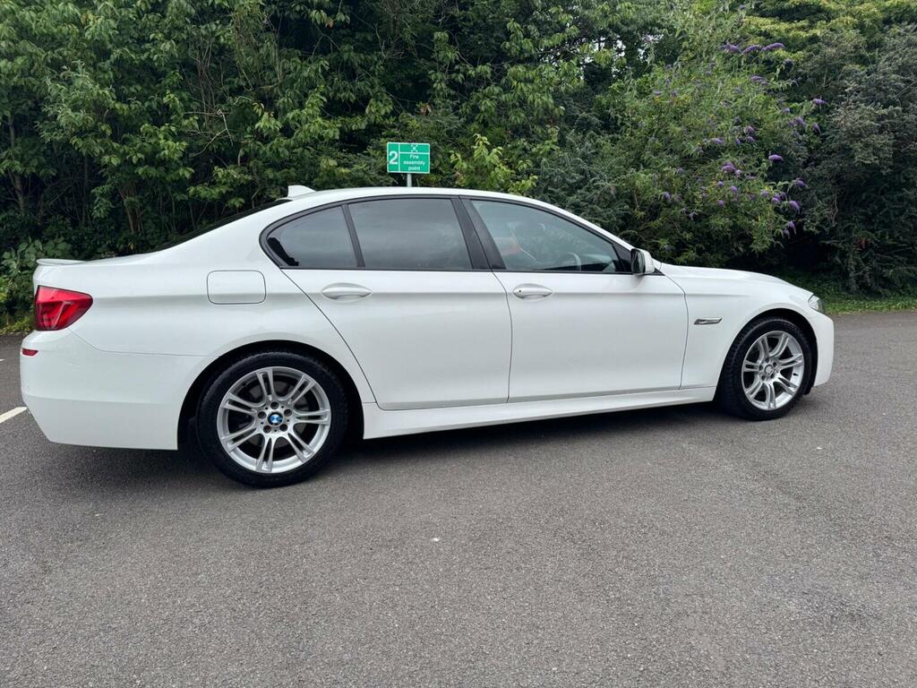 BMW 5 Series 2.0 520D M Sport Euro 5 Ss White #6