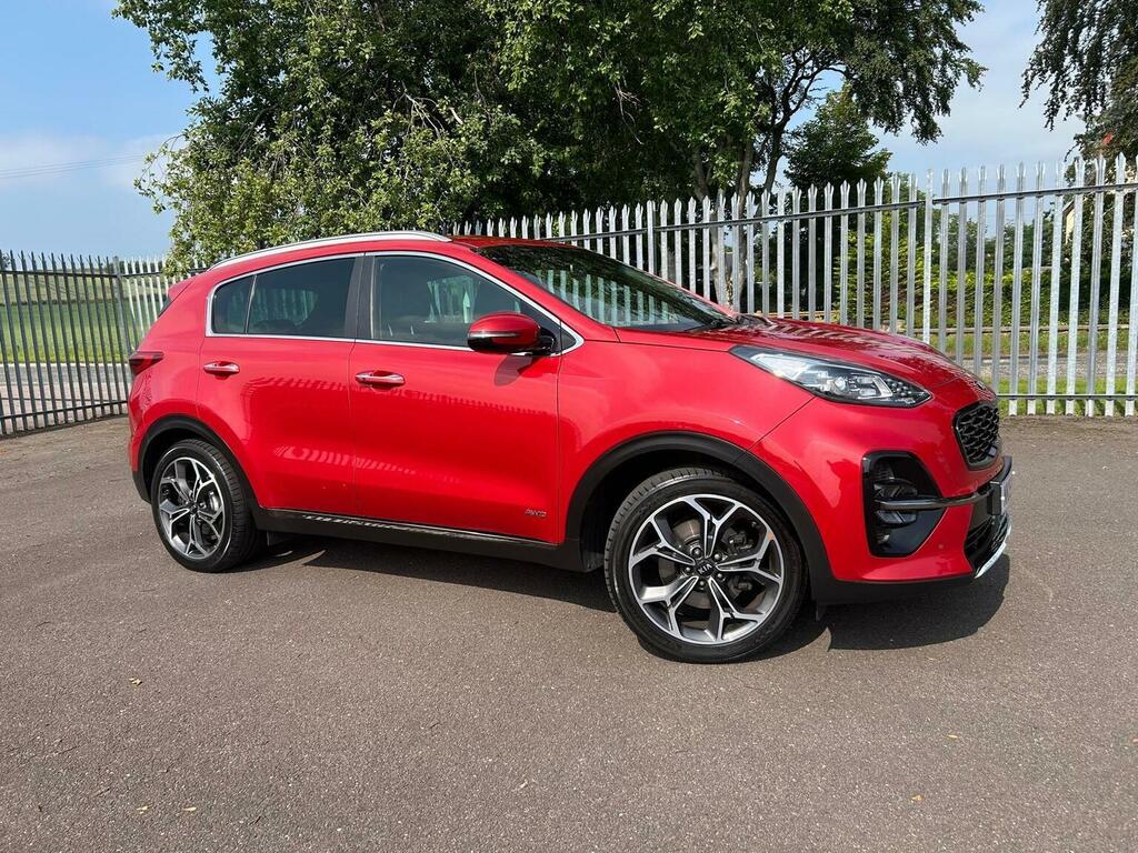 Kia Sportage 1.6 Crdi Gt-line Dct Awd Euro 6 Ss Red #3